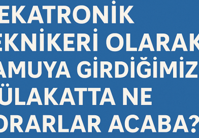 Mekatronik Kamu Mülakat Konuları